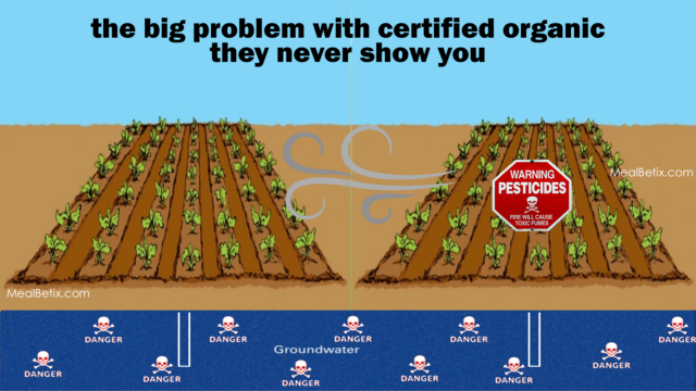 the problem with organic