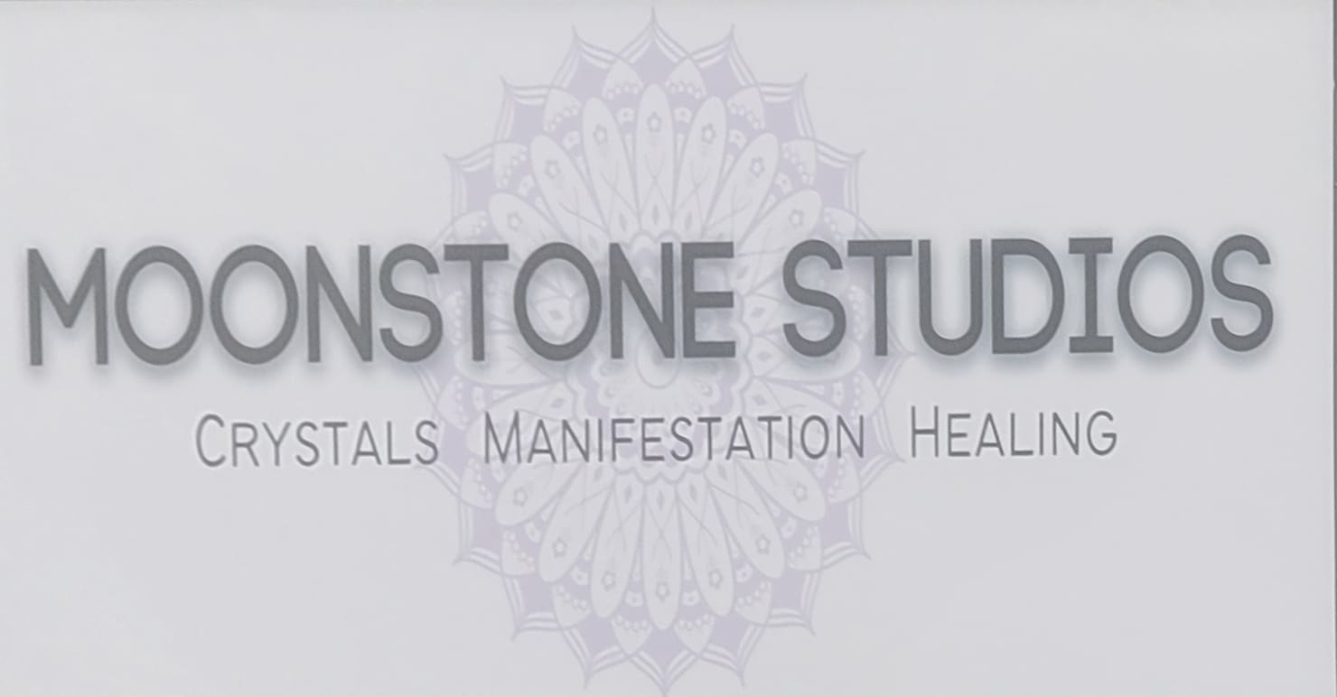 Moonstone Studios Crystal Manifestation Healing Logo