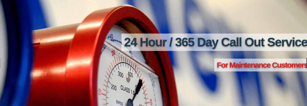 24 hour / 365 day call out service