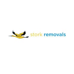 Stork Removals Logo