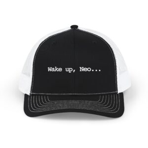 Snapback Cap Wake Up Neo Embroidery Hat