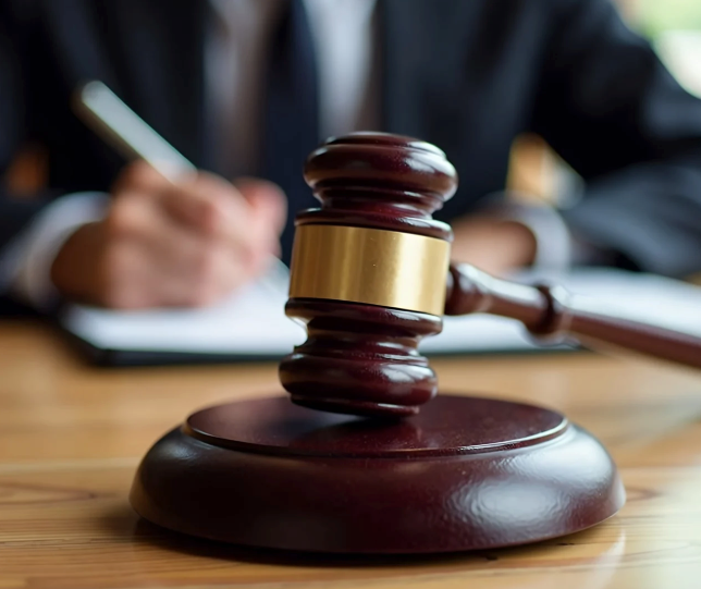 A wooden gavel, representing court requirements for long-form birth certificates in adoption cases.